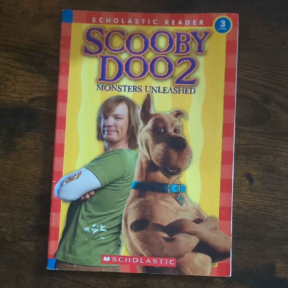 3/$10 📚 Scholastic Scooby Doo 2: Monsters Unleashed Book